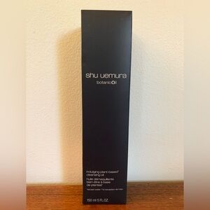 Shu Uemura Botanic Oil Cleansing Oil 150ml / 5oz NEW Plant Based Facial Cleanser